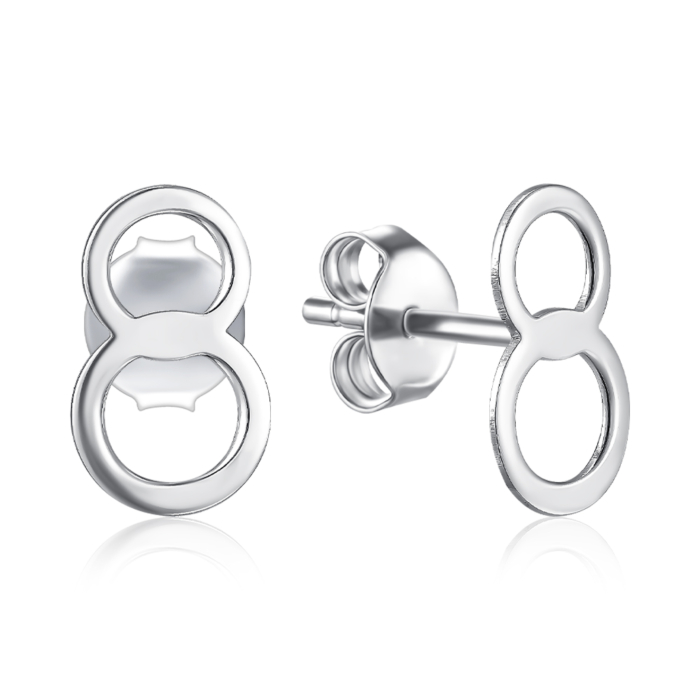 Серебряные серьги. Артикул ORT_9030-E/12