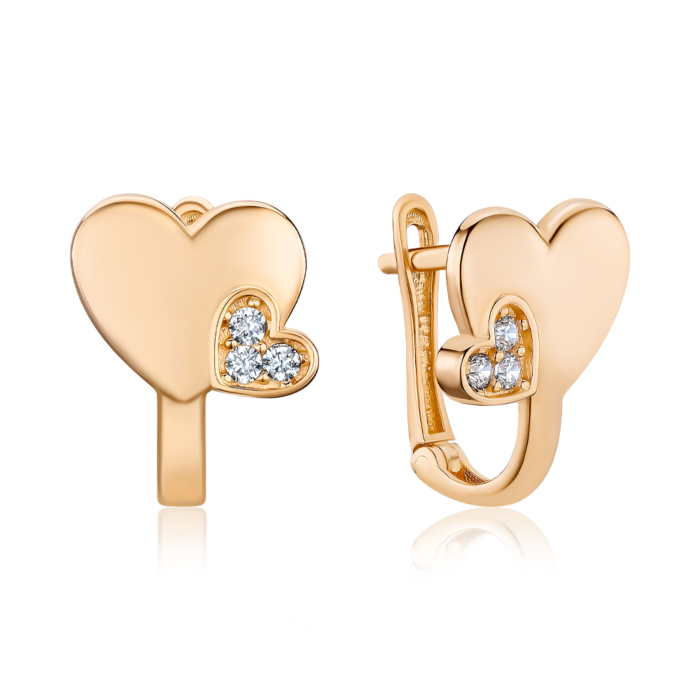 Золоті сережки. Артикул P-1640-E/01/1