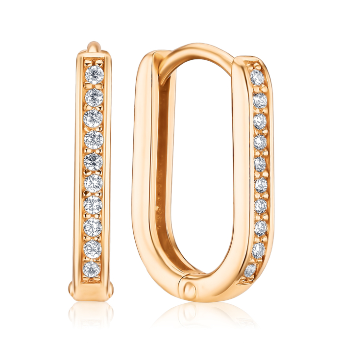 Золотые серьги. Артикул P-1659-E/01/1