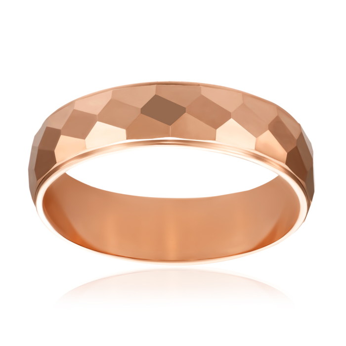 Золотое обручальное кольцо. Артикул P-1722-RR/01