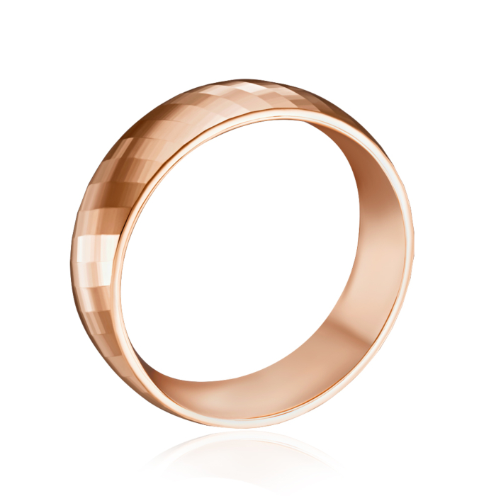 Золота обручка. Артикул P-1728-RR/01