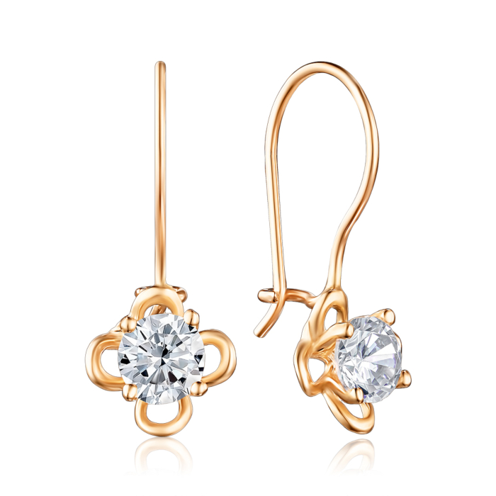 Золотые серьги. Артикул P-1842-E/01/1