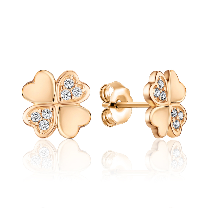 Золотые серьги. Артикул P-1883-E/01/1