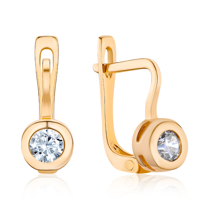 Золоті сережки. Артикул P-1904-E/01/1