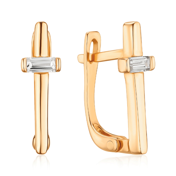 Золоті сережки. Артикул P-1909-E/01/1