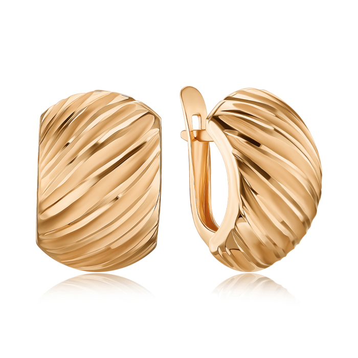 Золотые серьги P-193-E/01