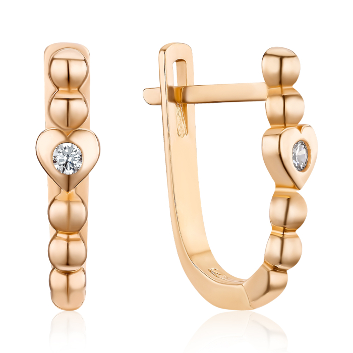 Золоті сережки. Артикул P-1930-E/01/1