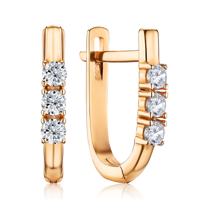 Золоті сережки. Артикул P-1935-E/01/1