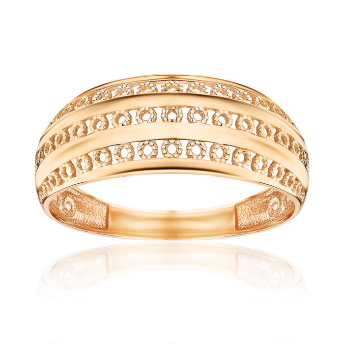 Золота каблучка без вставки P-1957-R/01