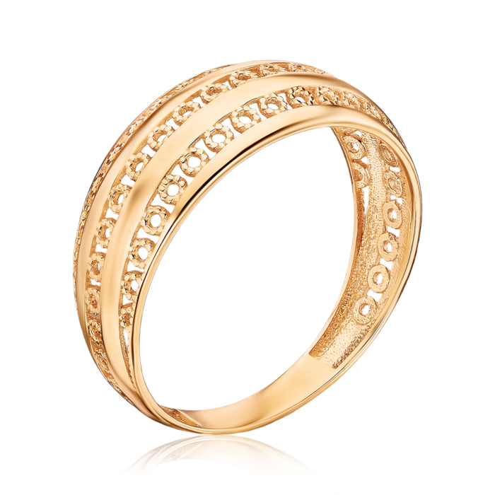 Золота каблучка без вставки P-1957-R/01