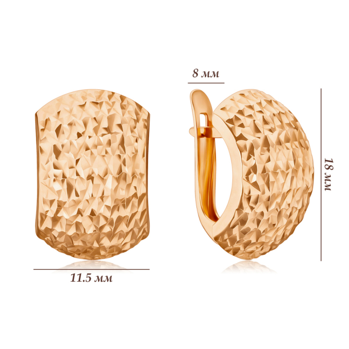 Золоті сережки P-209-E/01