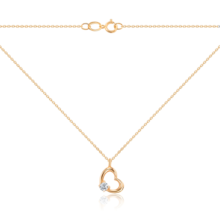 Золотое колье P-404-К/01/1