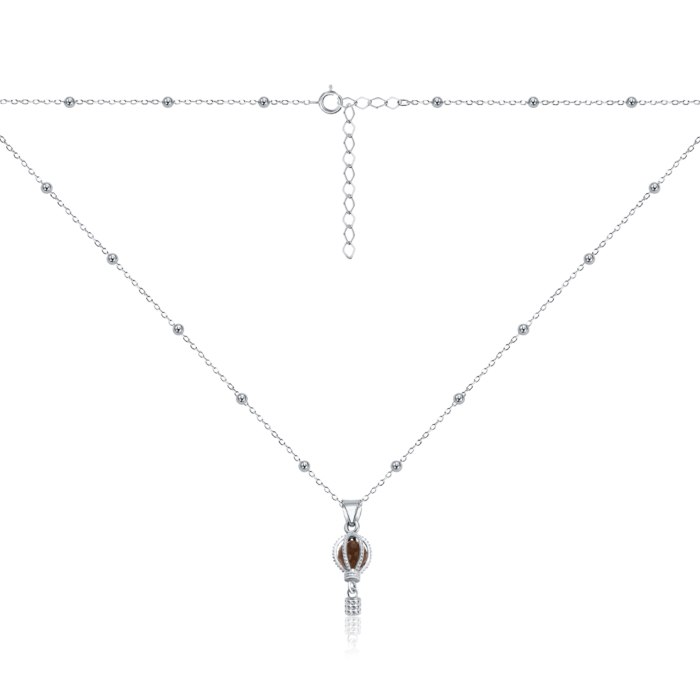 Срібне кольє P-4227-K/12/10