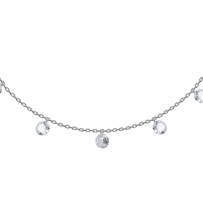 Серебряный браслет с фианитами P-4232-B/12/1