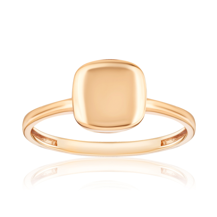 Золота каблучка без вставки P-547-R/01