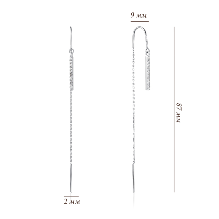 Золоті сережки. Артикул P-5600-E/02/1