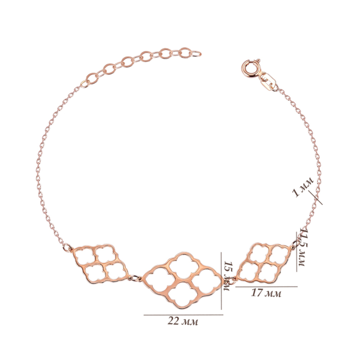 Золотий браслет. Артикул P-5638-B/01