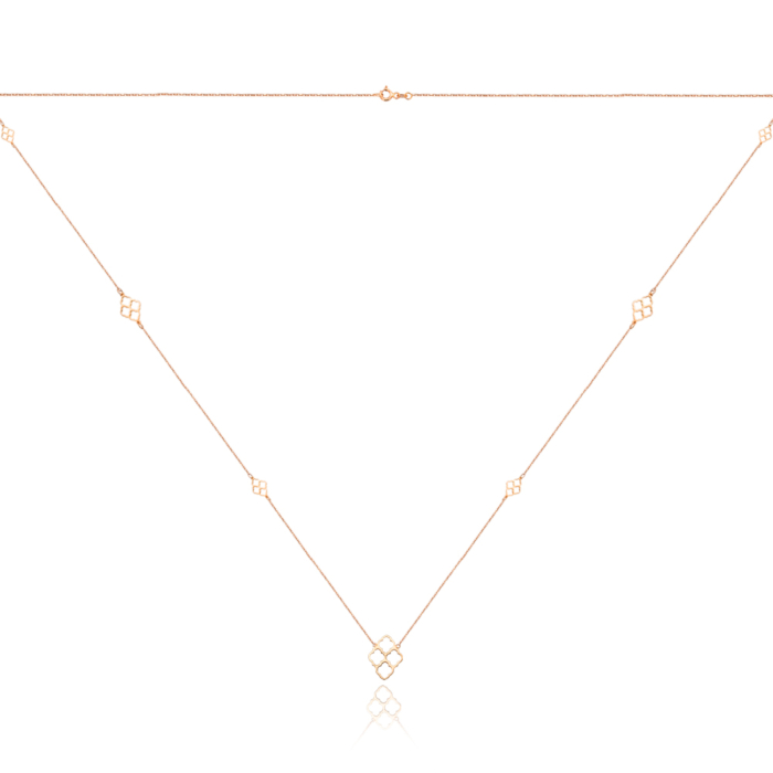 Золоте кольє без вставки. Артикул P-5642-K/01