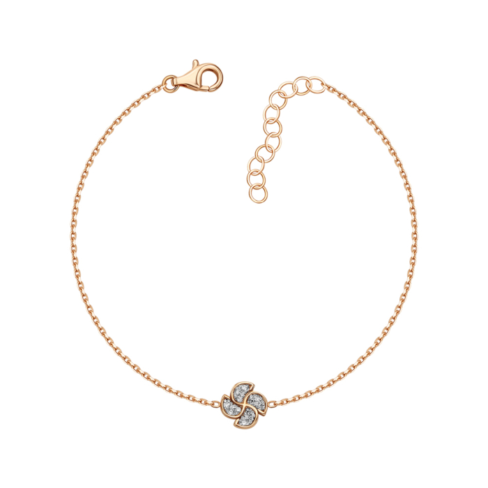 Золотий браслет з діамантами P-BD00014-K/01/9023