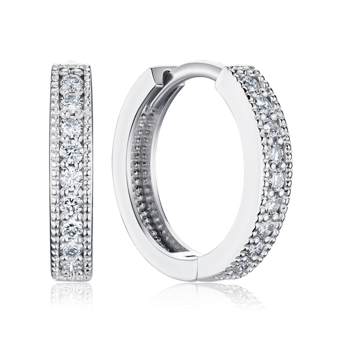 Золоті сережки з діамантами P-DE00911/02/8582