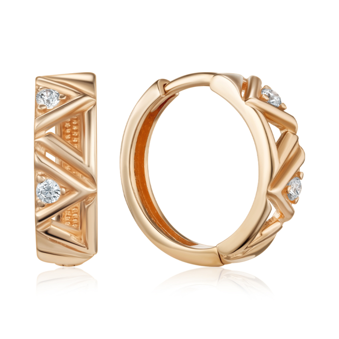 Золоті сережки. Артикул P-EE4027-05-E/01/1