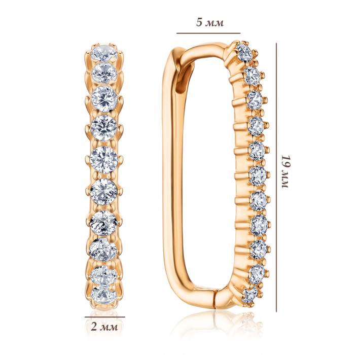 Золоті сережки P-EE4058-05-E/01/1