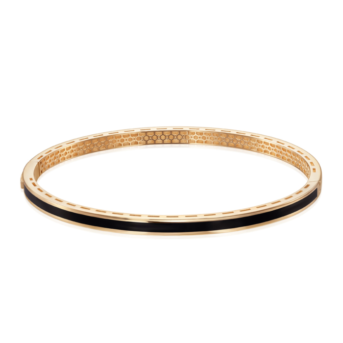 Жесткий браслет из желтого золота P-K-3032-B/03/4823