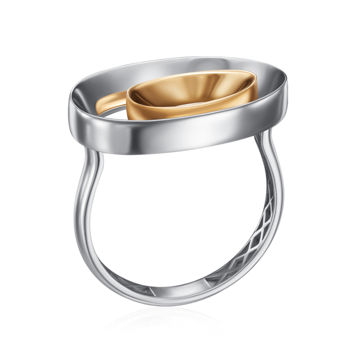 Золота каблучка. Артикул P-K-3095-R/21