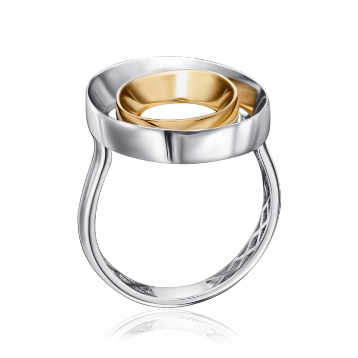 Золота каблучка. Артикул P-K-3096-R/21