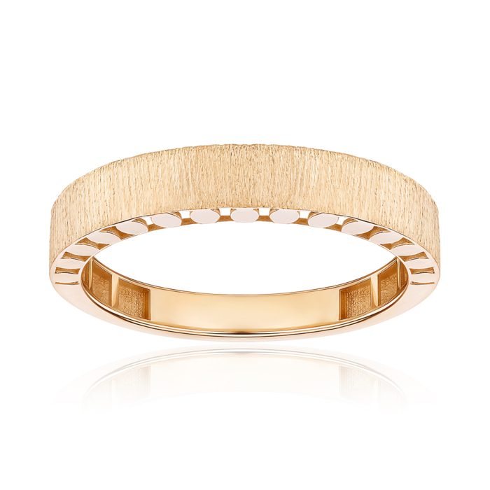 Золотое кольцо без вставки P-K-3106-R/01