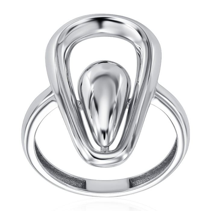 Золота каблучка без вставки P-K-3123-R/02