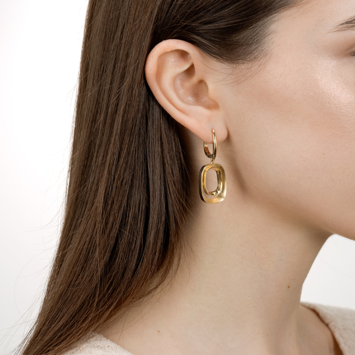 Сережки з жовтого золота P-K-3174-1-E/03