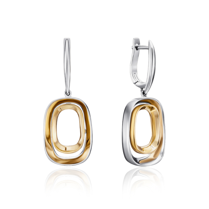 Золоті сережки. Артикул P-K-3174-E/21