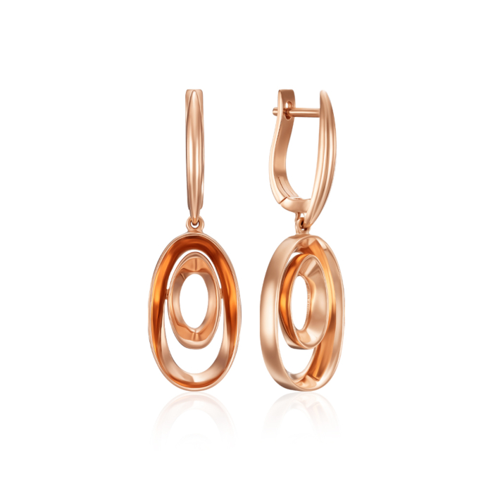 Золоті сережки. Артикул P-K-3175-E/01