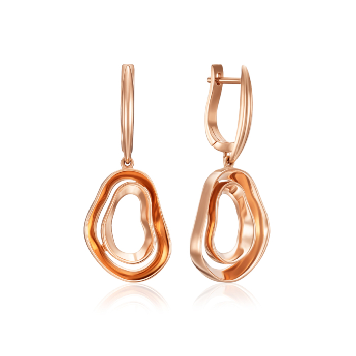 Золоті сережки. Артикул P-K-3176-E/01