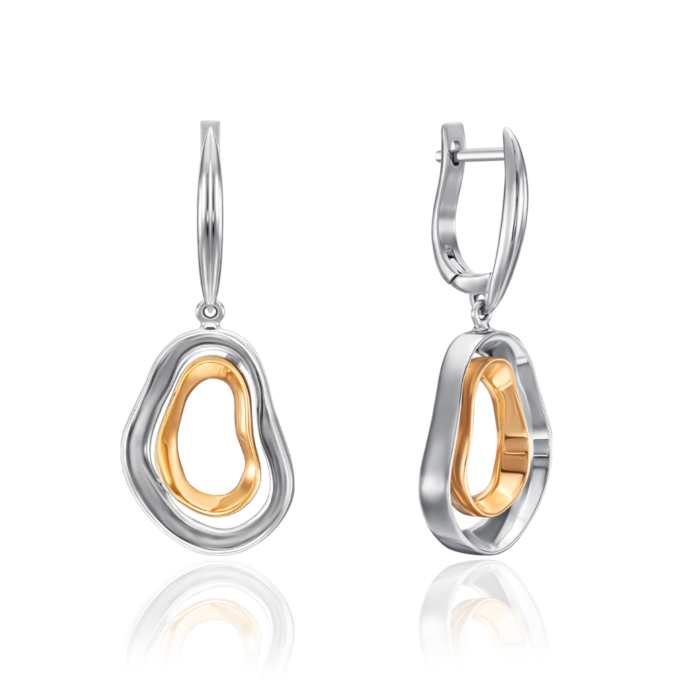 Золоті сережки. Артикул P-K-3176-E/21