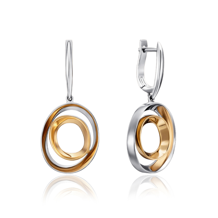 Золоті сережки. Артикул P-K-3177-E/21