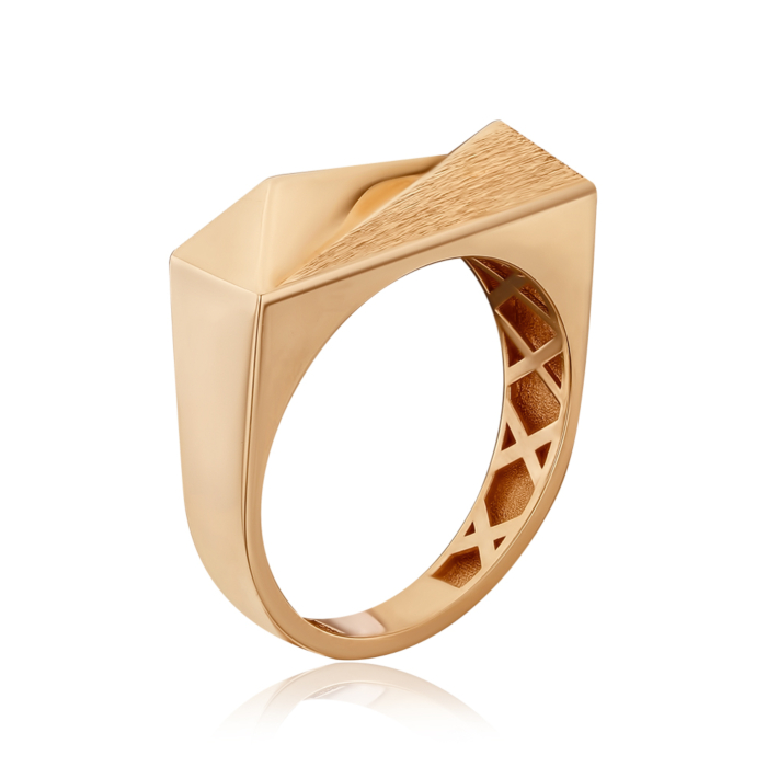 Золота каблучка без вставки P-K-5021-R/01