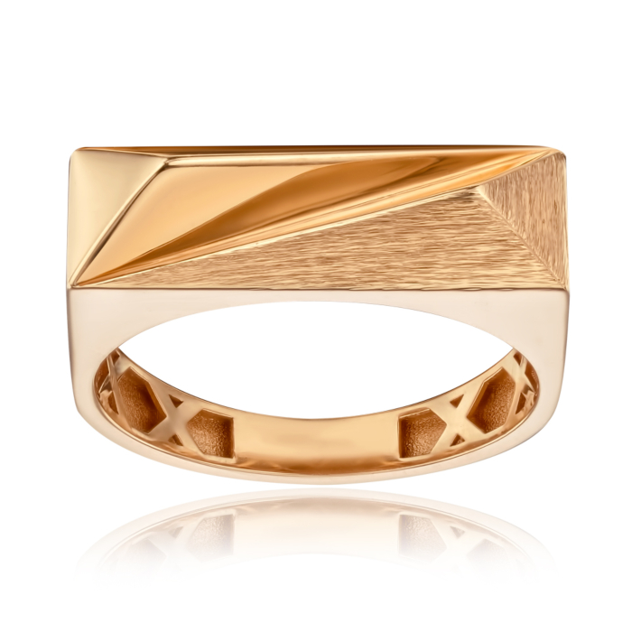 Золота каблучка без вставки P-K-5021-R/01