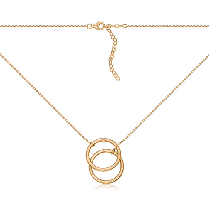 Золотое колье без вставки P-K-5327-K/01