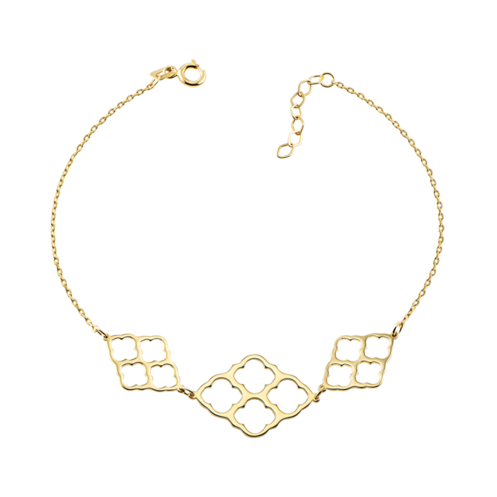 Золотой браслет без вставки. Артикул P-K-5461-B/03