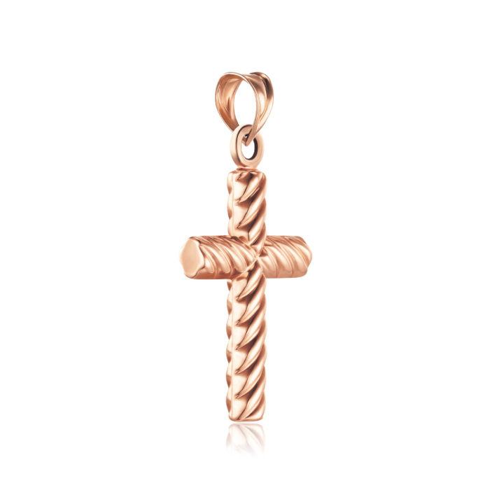 Золотой крестик. Артикул P-P4101-P/01