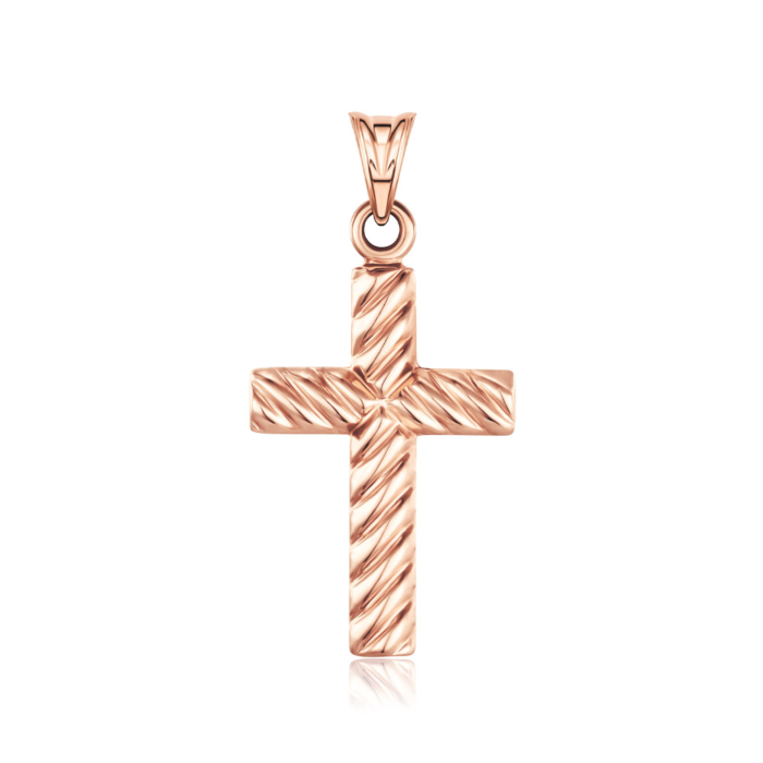 Золотой крестик. Артикул P-P4101-P/01