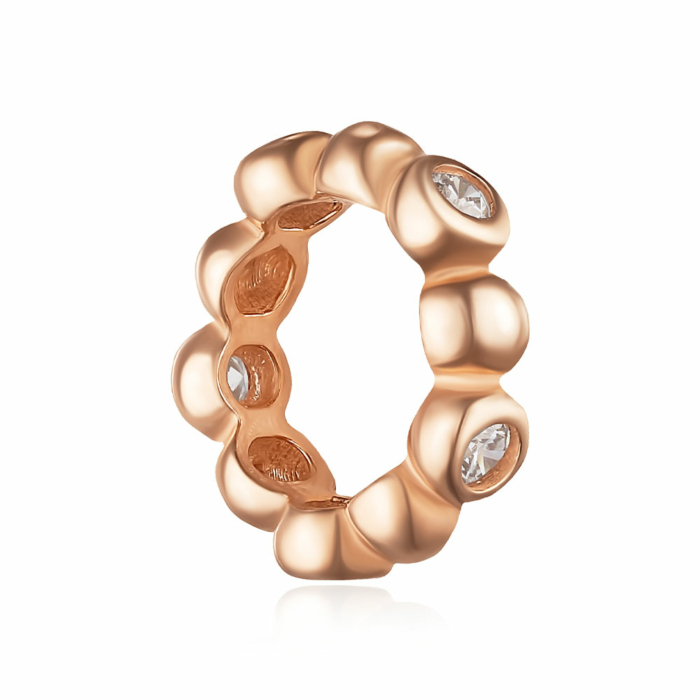 Золота підвіска з фіанітами. Артикул P-PP2271-05-P/01/1