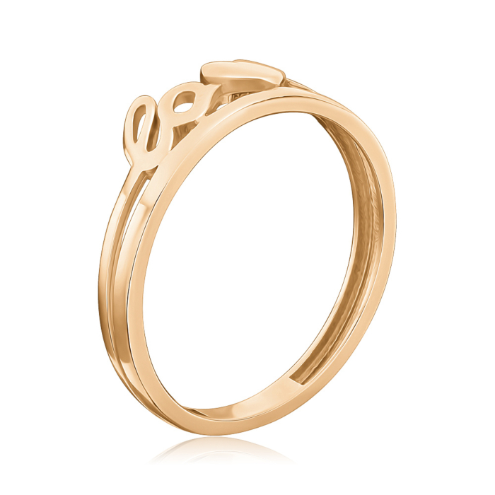 Золота каблучка Love P-R01194-R/01