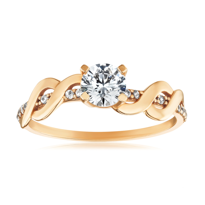 Золота каблучка. Артикул P-R01109-R/01/1