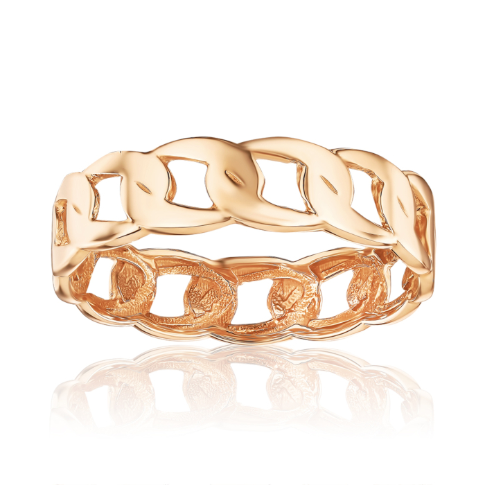 Золота каблучка без вставки P-R2032-R/01