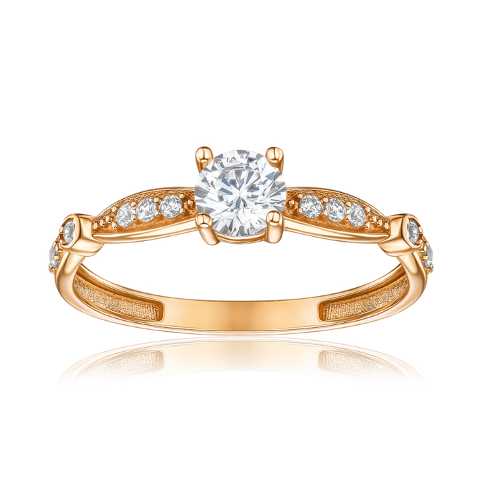 Золотое кольцо. Артикул P-R4013-R/01/1