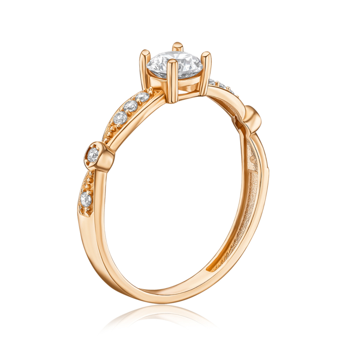 Золота каблучка. Артикул P-R4013-R/01/1