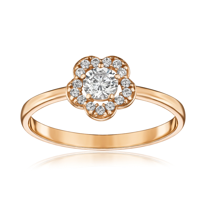 Золота каблучка. Артикул P-RR2622-05-R/01/1